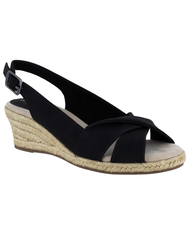 Easy Street Maureen Espadrille Slingback Sandals Womens Shoes Product Image