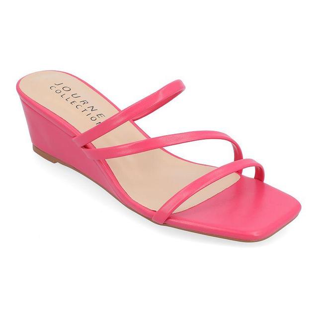 Journee Collection Takarah Womens Wedge Sandals Product Image