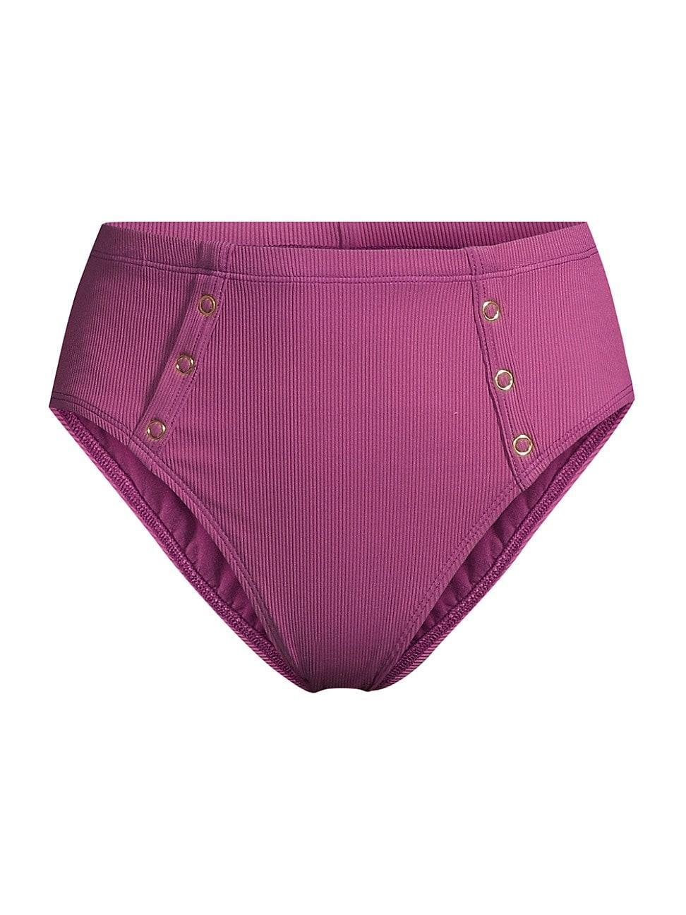 Womens Amy High-Waist Bikini Bottom Product Image