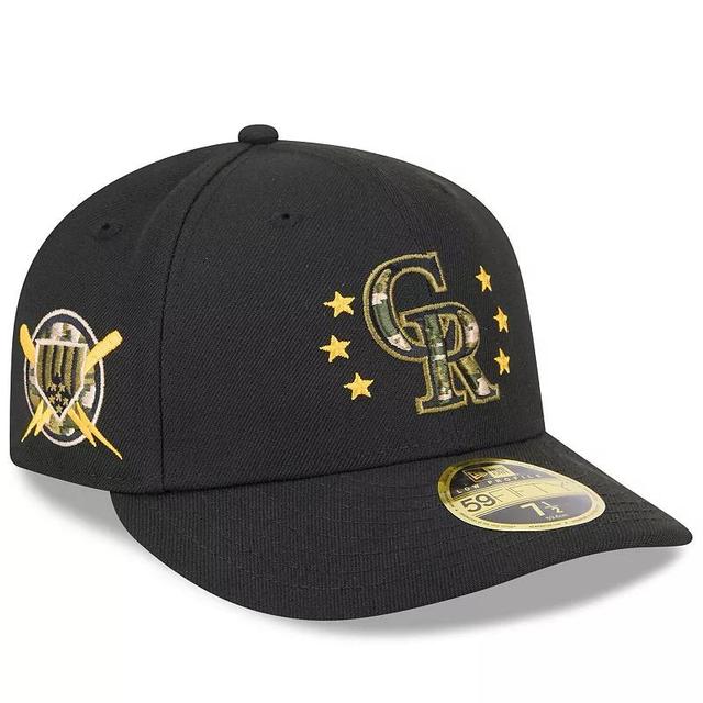 Mens New Era Colorado Rockies 2024 Armed Forces Day Low Profile 59FIFTY Fitted Hat Product Image