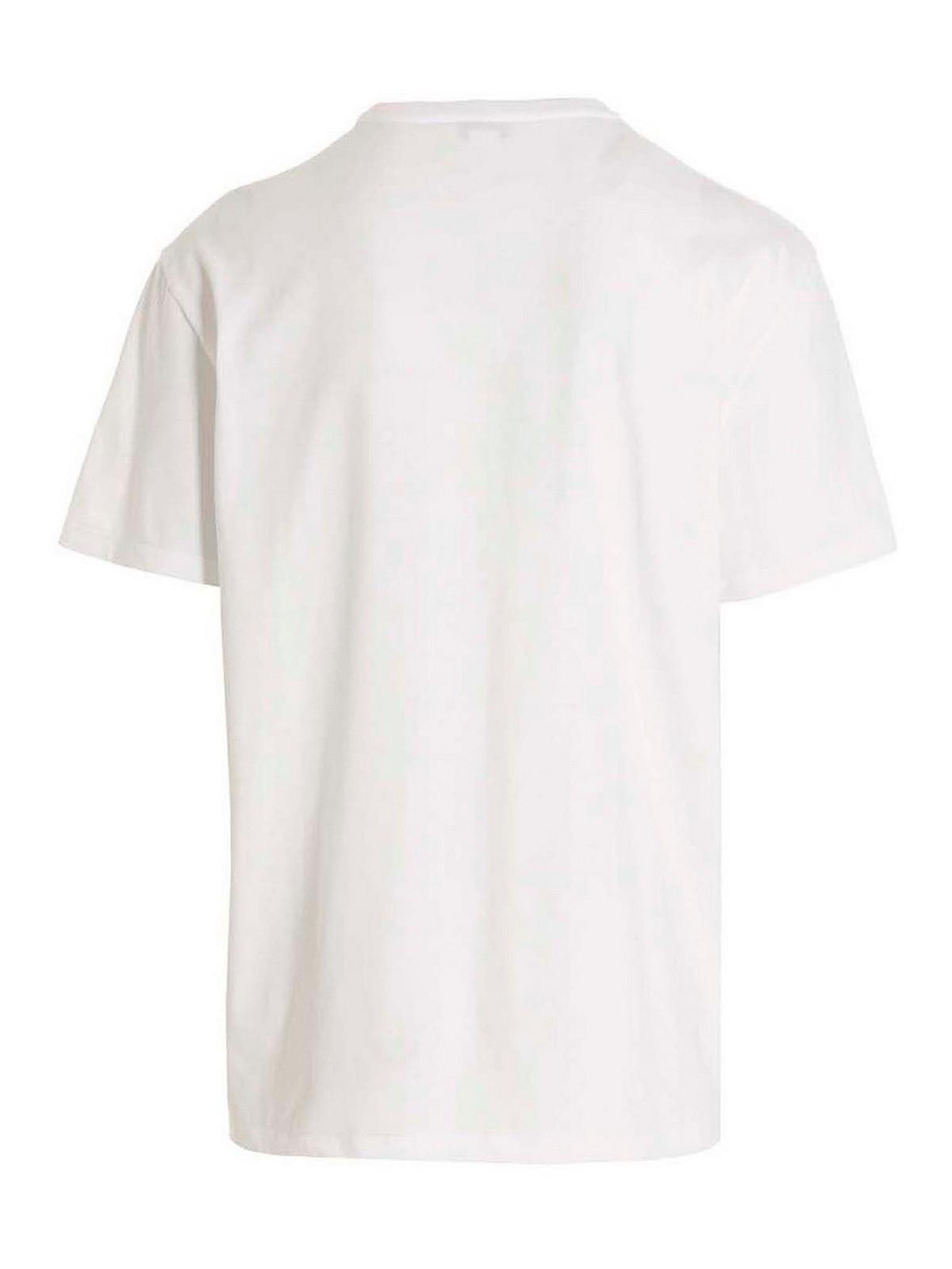 Printed T-shirt In White Product Image