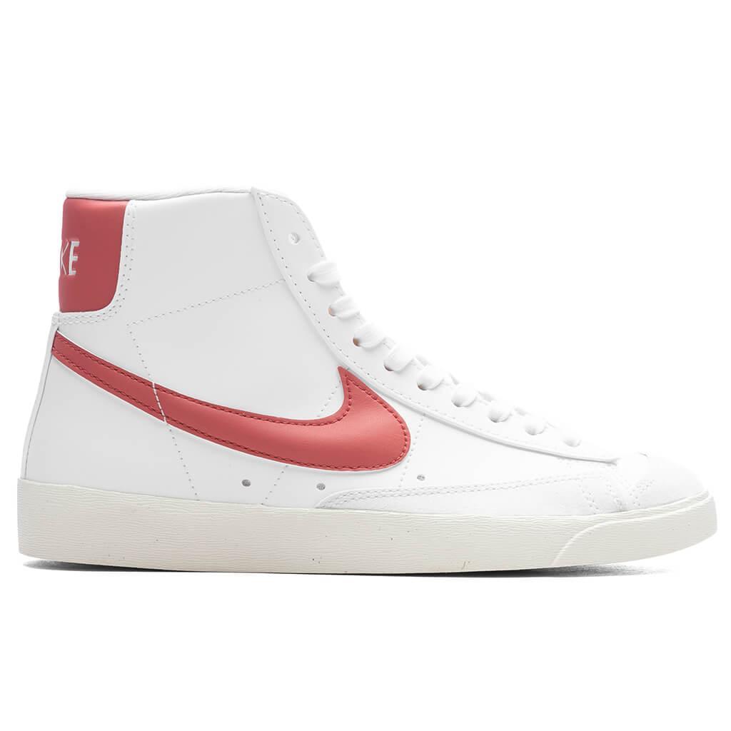 Women's Blazer Mid '77 NN  - White/Adobe/Red Stardust Female Product Image