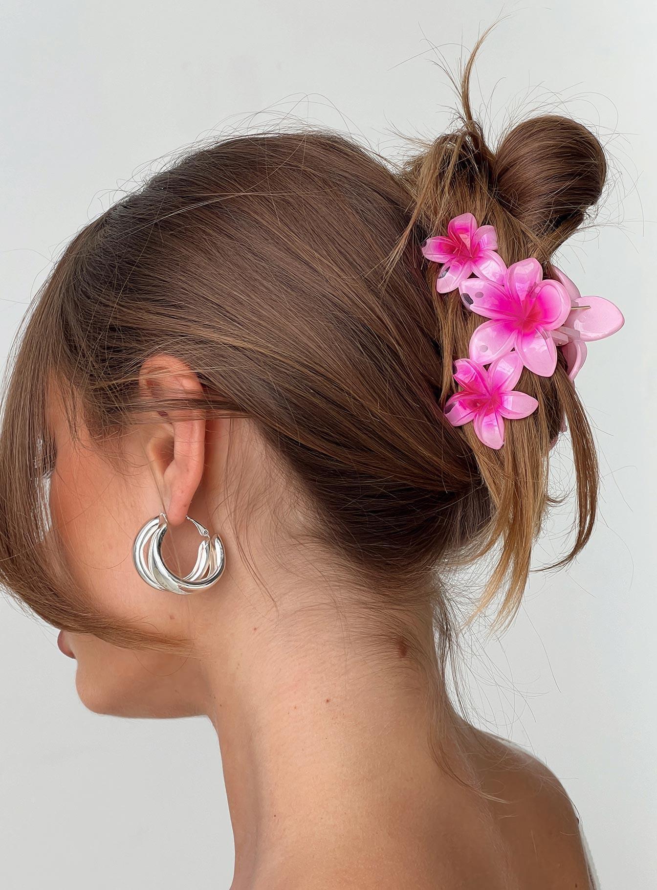 Chianti Frangipani Claw Clip Pink Product Image