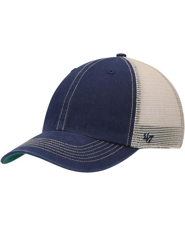 Mens Navy Trawler Clean Up Snapback Hat - Navy Product Image