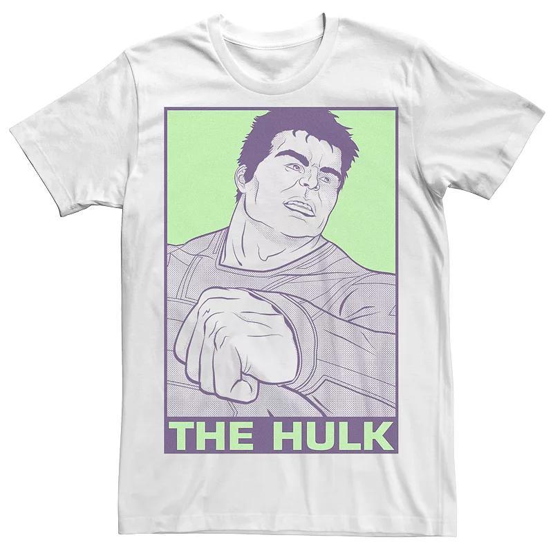 Mens Marvel Avengers Endgame Pop Art Hulk Tee Product Image