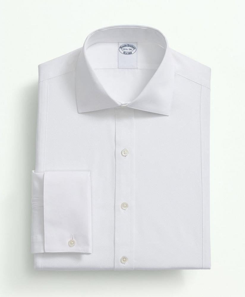 Supima® Cotton Poplin English Collar, Pique Bib Tuxedo Shirt Product Image