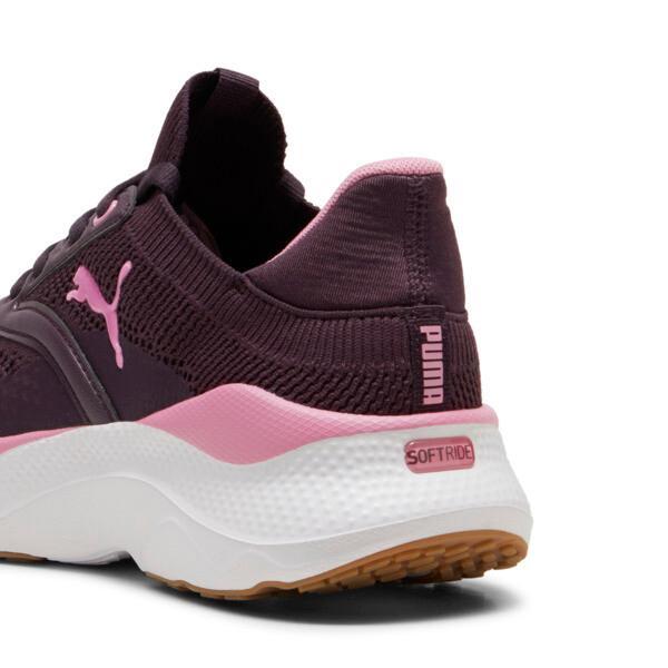 PUMA SOFTRIDE Mayve Running Shoes Women in Midnight Plum/Mauved Out/White Product Image