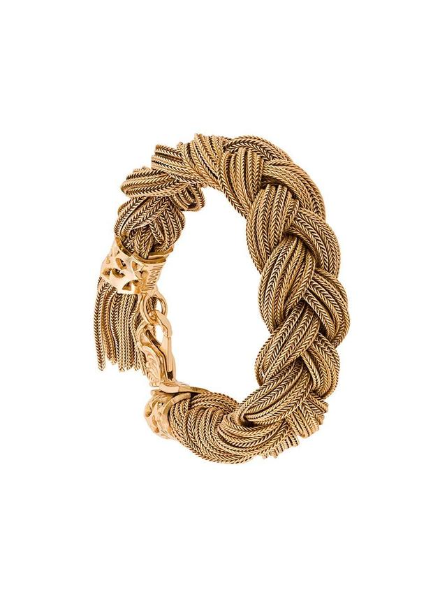 Braided Cuff Bracelet In Gold Product Image