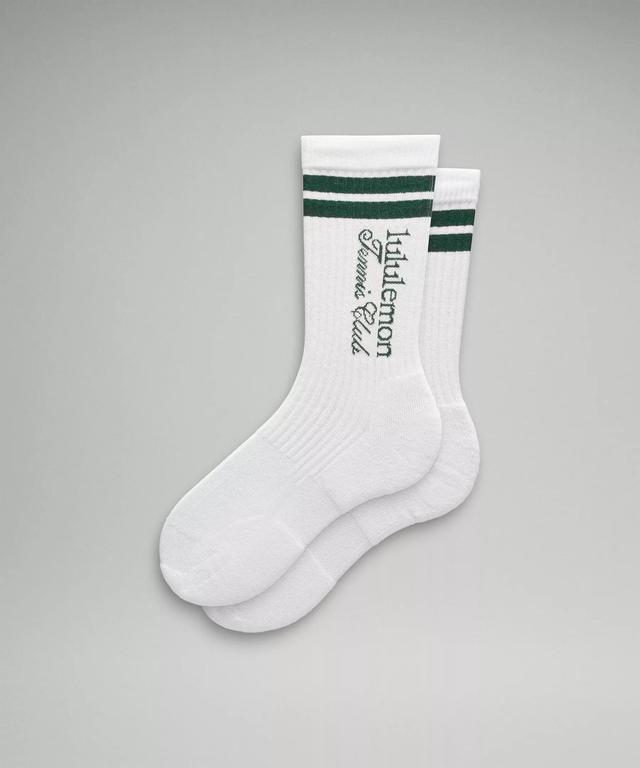 Women's Daily Stride Ribbed Comfort Crew Socks *Tennis Club Product Image