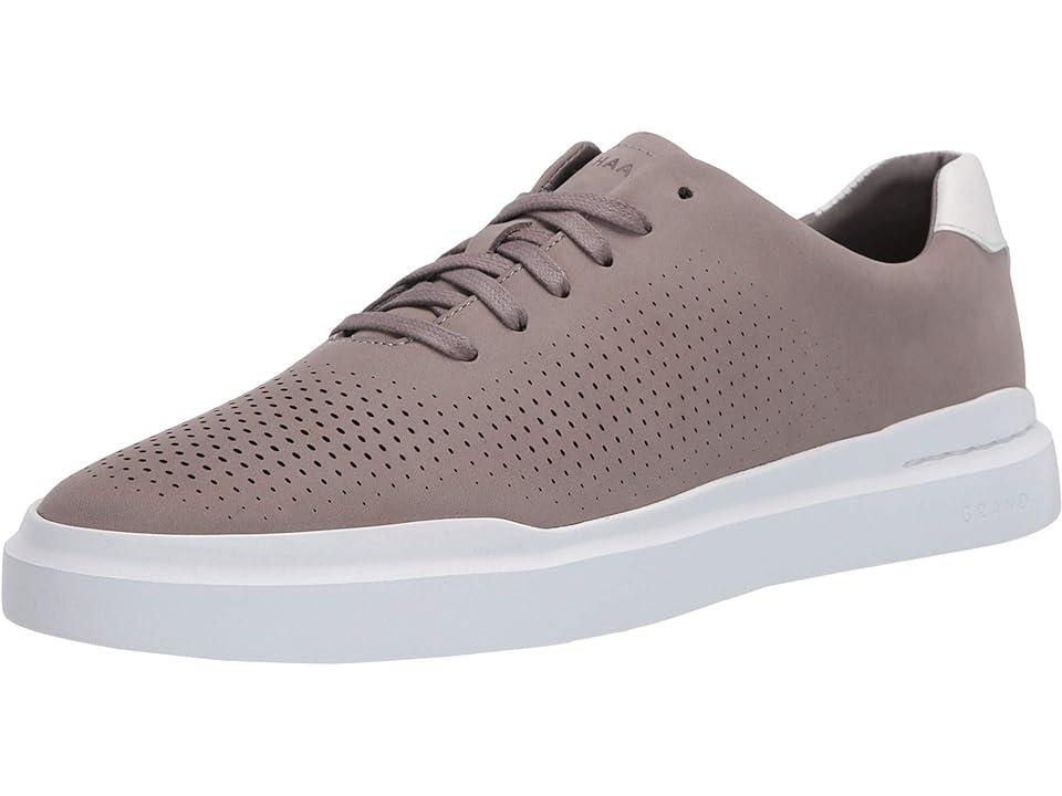 Cole Haan Mens GrandPr Rally Laser Cut Sneaker - Grey Size 7 Product Image