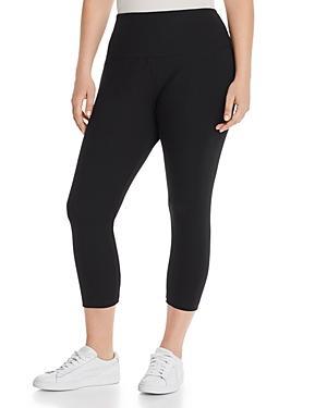 Lysse Plus Cotton Stretch Cropped Leggings Product Image