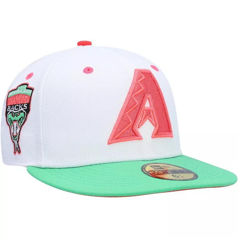 Mens New Era /Green Arizona Diamondbacks Inaugural Season Watermelon Lolli 59FIFTY Fitted Hat Product Image