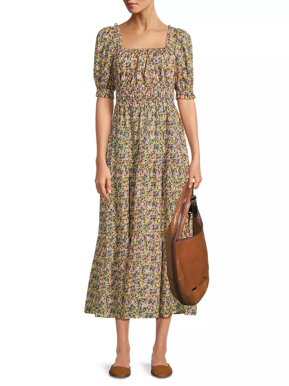 Marguerite Tiered Floral Dress Product Image