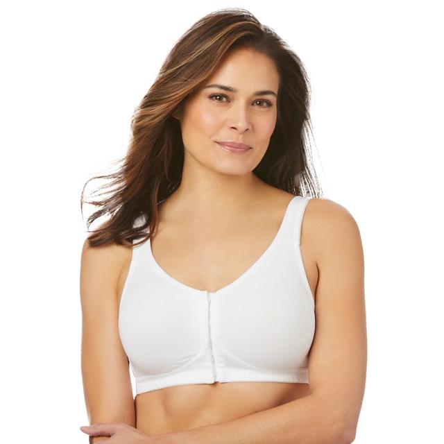 Comfort Choice Womens Front Hook Wireless Breathe Bra Product Image