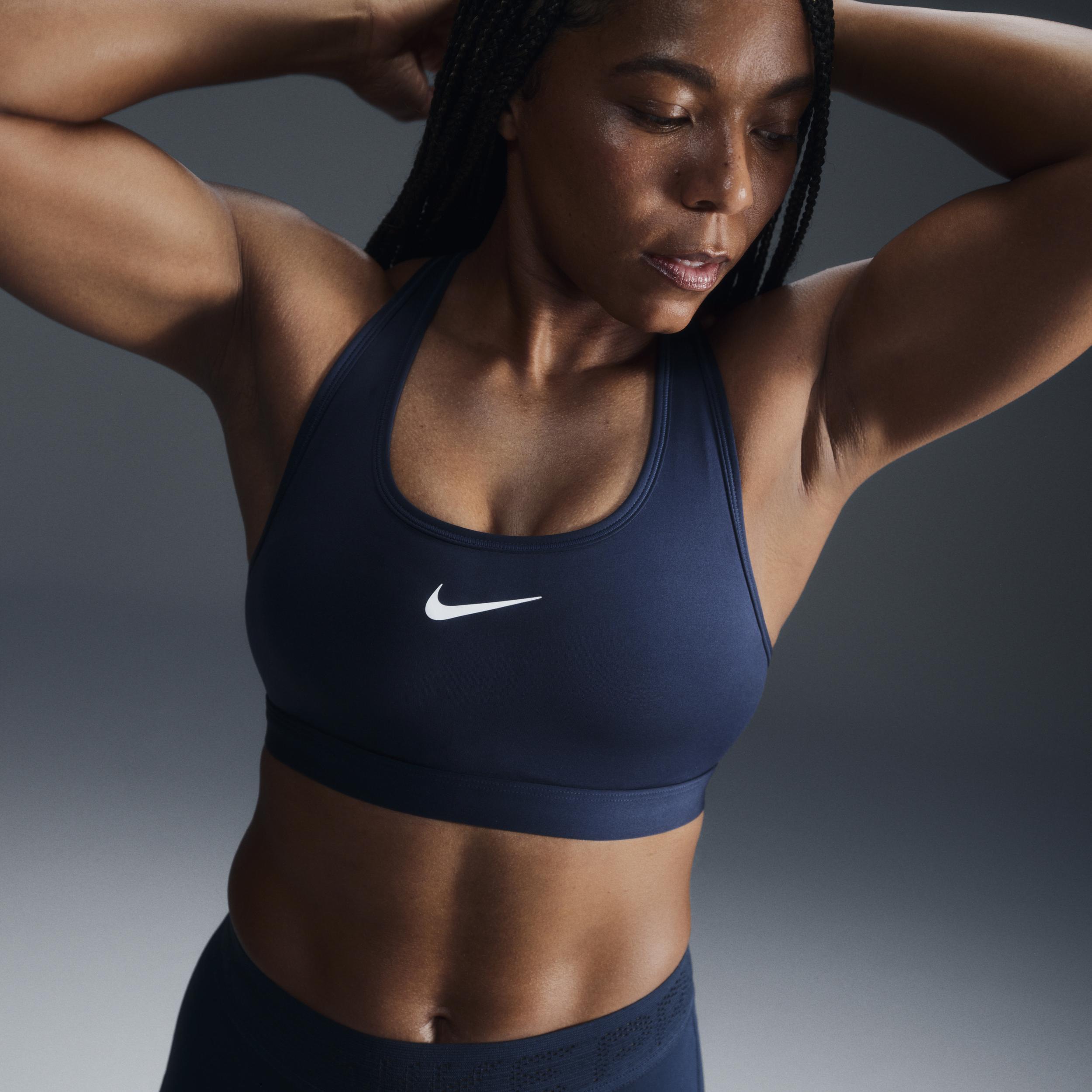 Nike Womens Swoosh Medium Support Padded Sports Bra Product Image