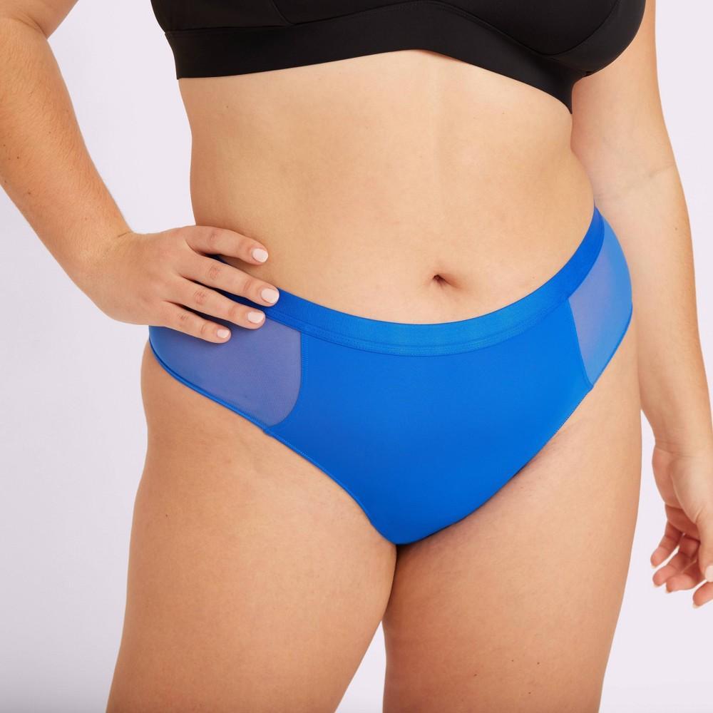 Parade Womens Re:Play High Waisted Briefs - Scuba 3XL, Blue Product Image