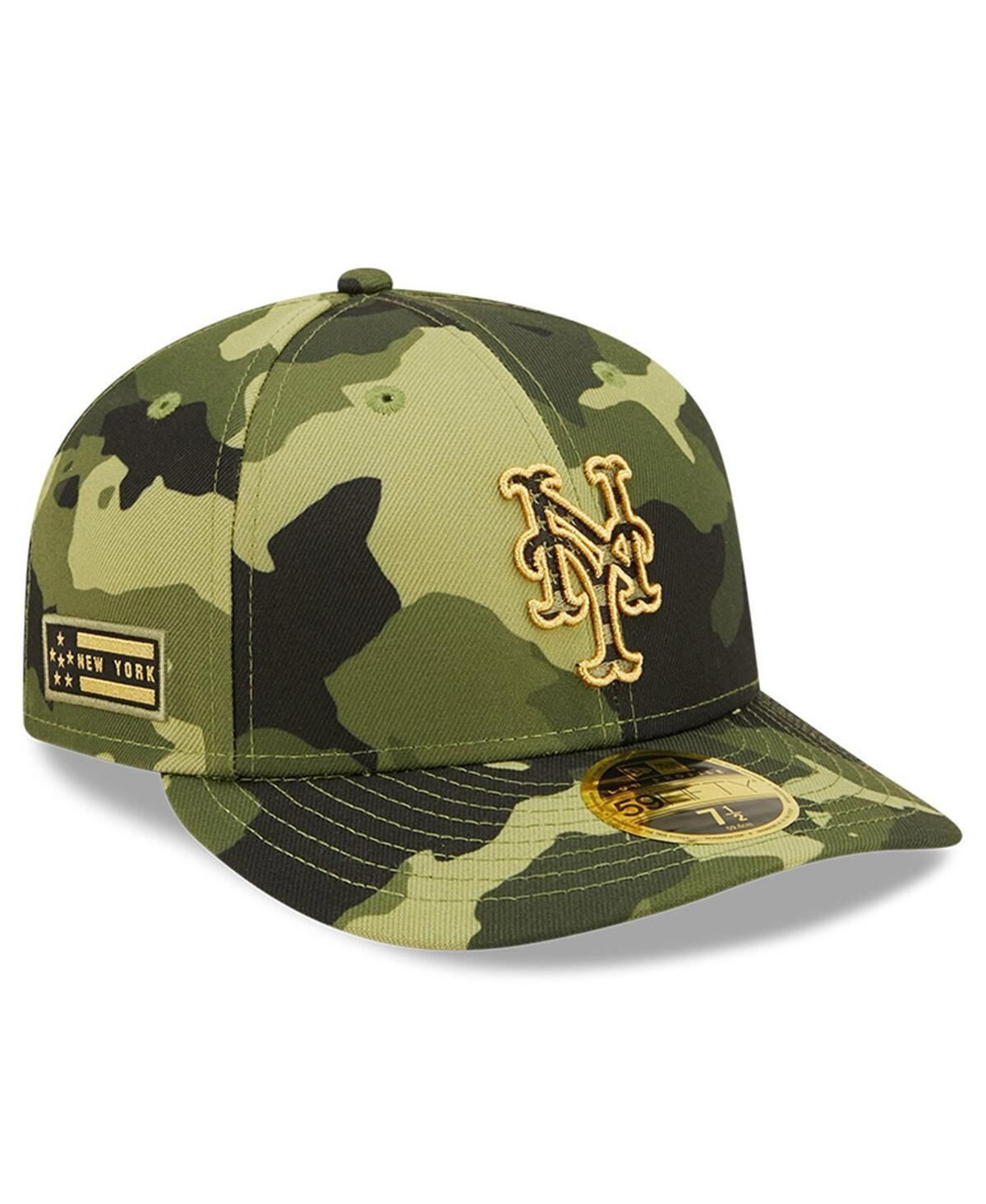 Men's New Era Camo New York Mets 2022 Armed Forces Day On-Field Low Profile 59FIFTY Product Image