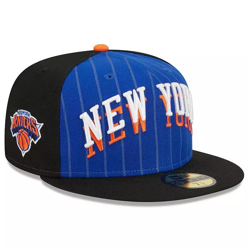 Mens New Era /Black New York Knicks 2023/24 City Edition 59FIFTY Fitted Hat Product Image