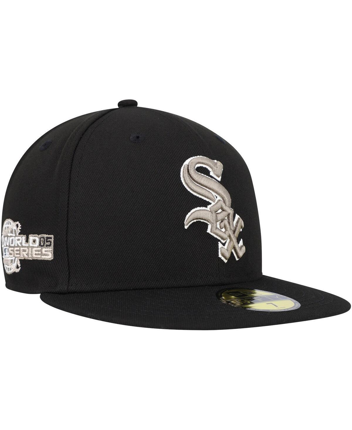 Mens New Era Chicago White Sox Chrome Camo Undervisor 59FIFTY Fitted Hat Product Image