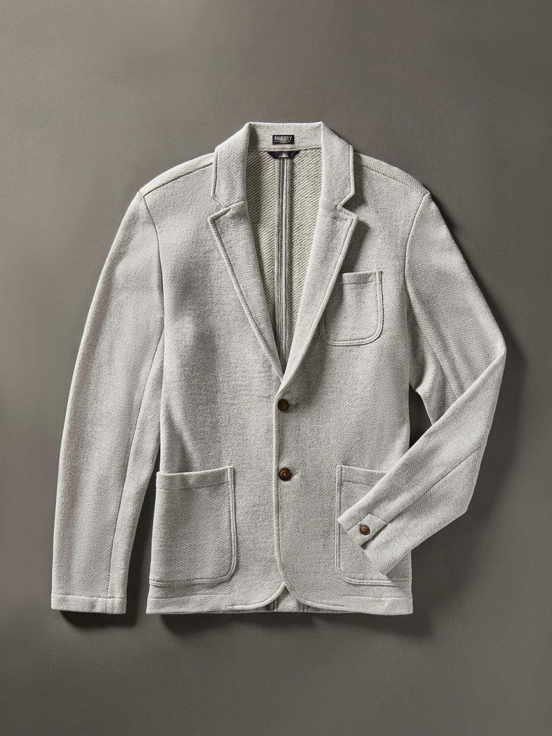 Inlet Knit Blazer - Heather Grey Product Image