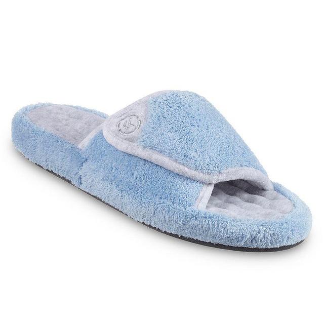 isotoner Microterry Pillowstep Womens Spa Slippers with Memory Foam Product Image