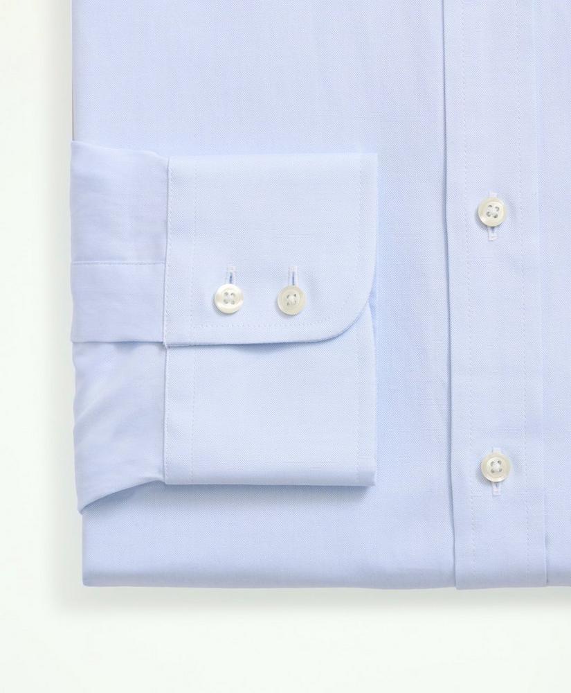 Brooks Brothers X Thomas Mason® Cotton Pinpoint Oxford English Collar Dress Shirt Product Image