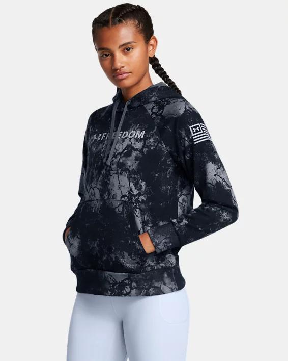 Women's UA Rival Freedom Printed Hoodie Product Image