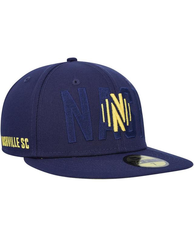 Mens New Era Navy Nashville SC Kick Off 59FIFTY Fitted Hat Product Image