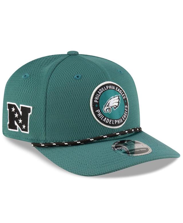 New Era Mens Midnight Green Philadelphia Eagles 2024 Sideline 9SEVENTY Stretch-Snap Hat Product Image