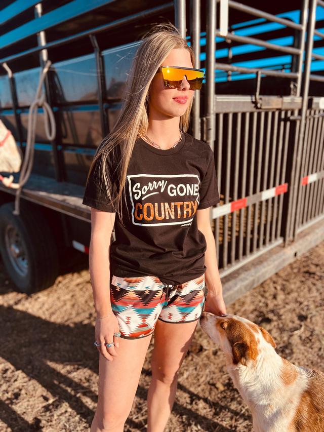 Plus Sorry Gone Country Tee Product Image