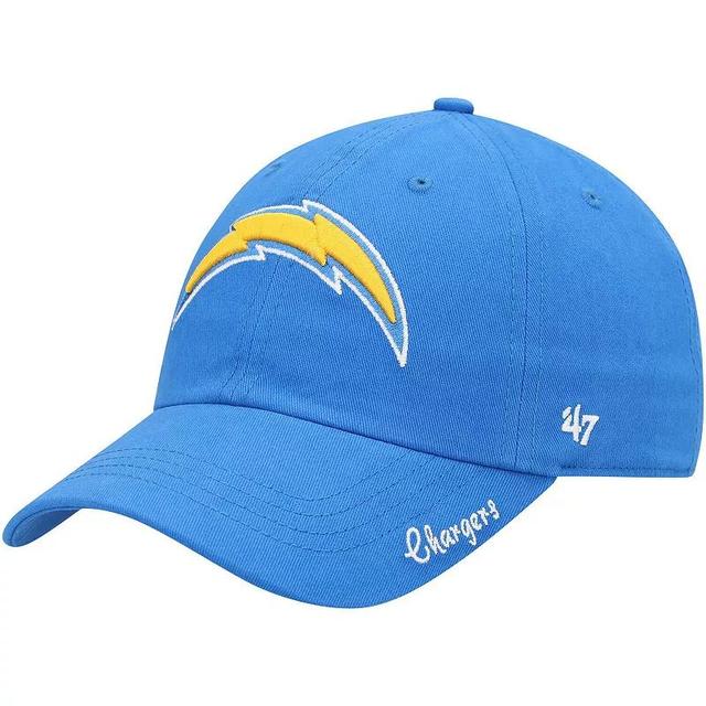 Womens 47 Powder Los Angeles Chargers Miata Clean Up Primary Adjustable Hat Product Image