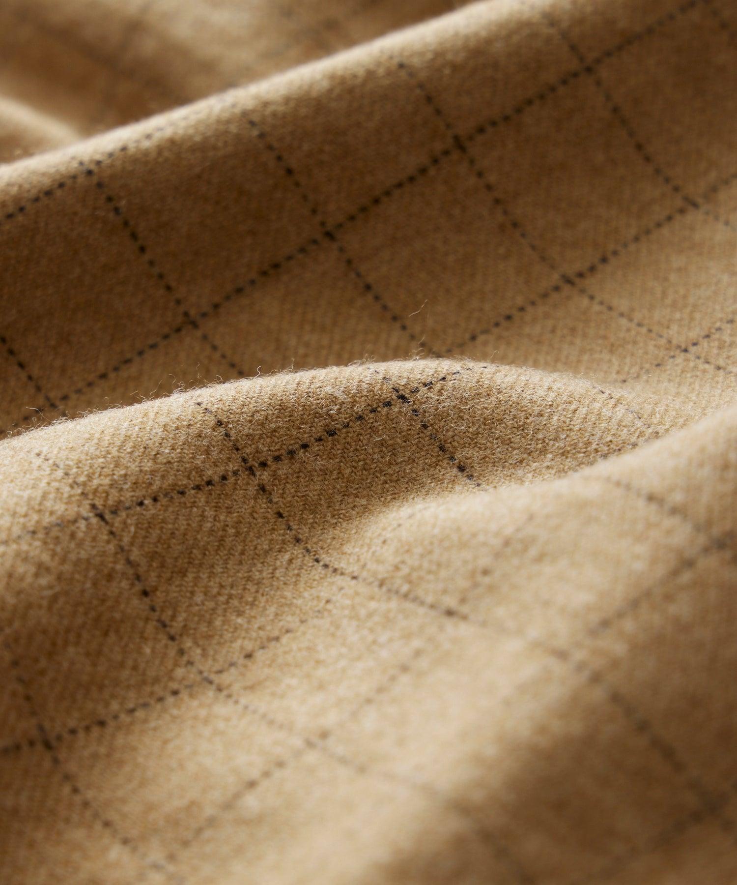 Italian Wool Field Overshirt Check Product Image