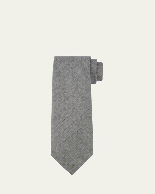 Mens Silk Herringbone Tie Product Image