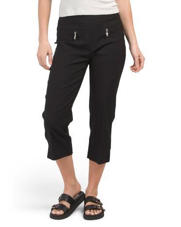 Zip Details Pants for Women | Spandex/Rayon/Nylon Product Image