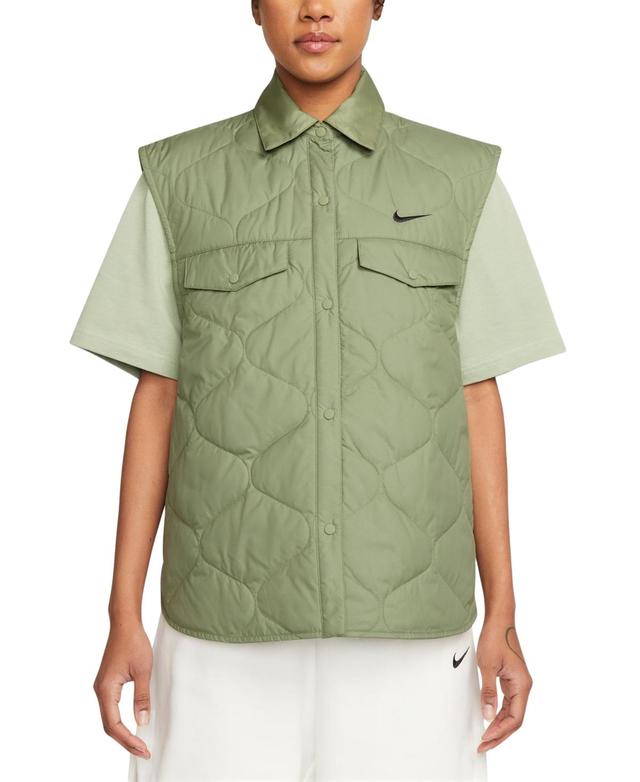 Nike Sportswear Womens Essentials Vest - Oil Green Product Image