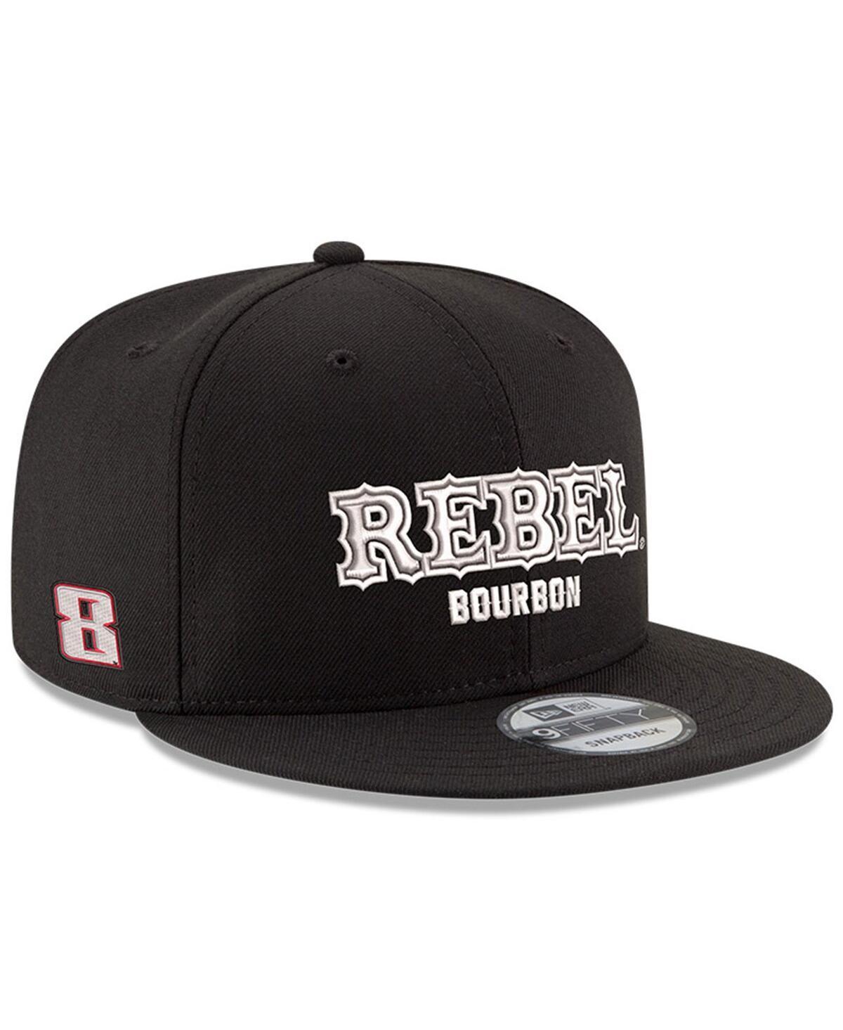 Richard Childress Racing Team Collection Mens Black Kyle Busch Rebel Bourbon 9FIFTY Snapback Hat Product Image