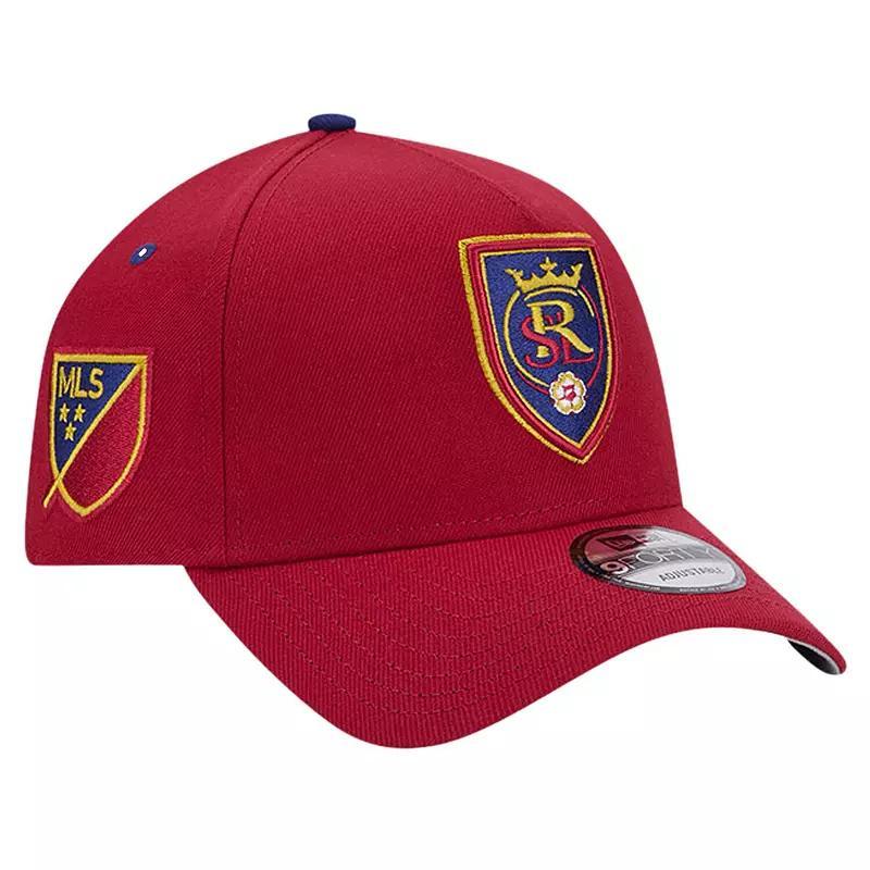 Mens New Era Real Salt Lake 2024 Kick Off Collection 9FORTY A-Frame Adjustable Hat Product Image