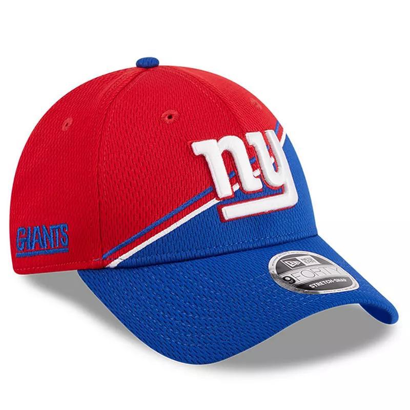 Mens New Era /Royal New York Giants 2023 Sideline 9FORTY Adjustable Hat Product Image