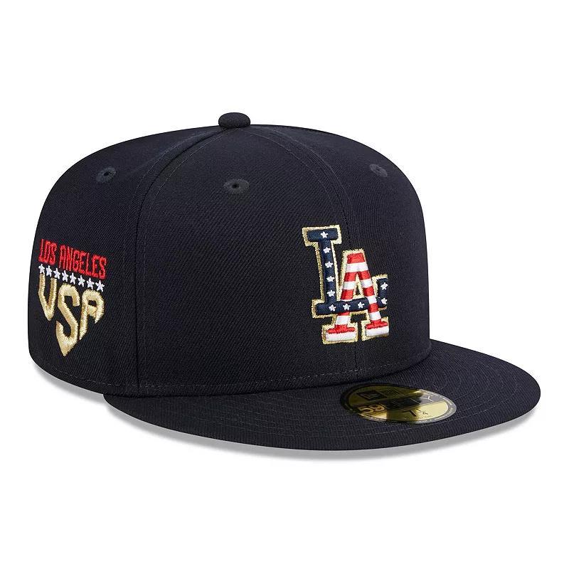 Mens New Era  Navy Colorado Rockies 2023 Fourth of July 59FIFTY Fitted Hat Product Image