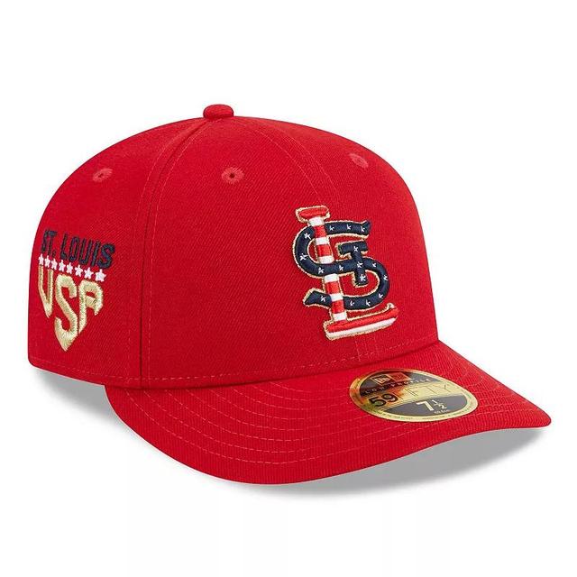 Mens New Era St. Louis Cardinals 2023 Fourth of July Low Profile 59FIFTY Fitted Hat Product Image