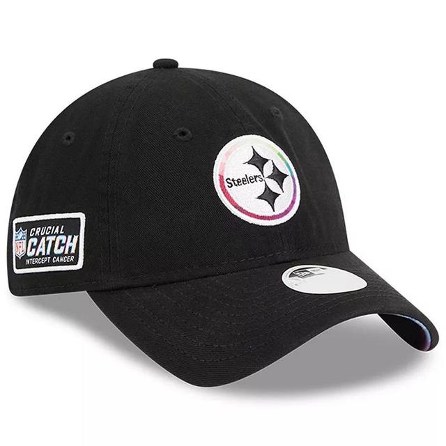 Womens New Era Pittsburgh Steelers 2023 NFL Crucial Catch 9TWENTY Adjustable Hat Product Image