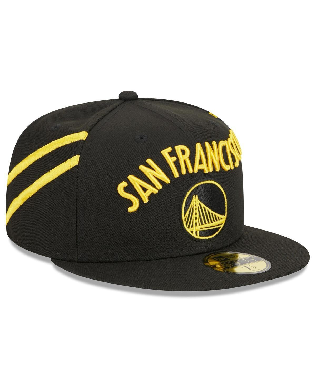 Mens New Era Black Golden State Warriors 2023/24 City Edition 59FIFTY Fitted Hat Product Image