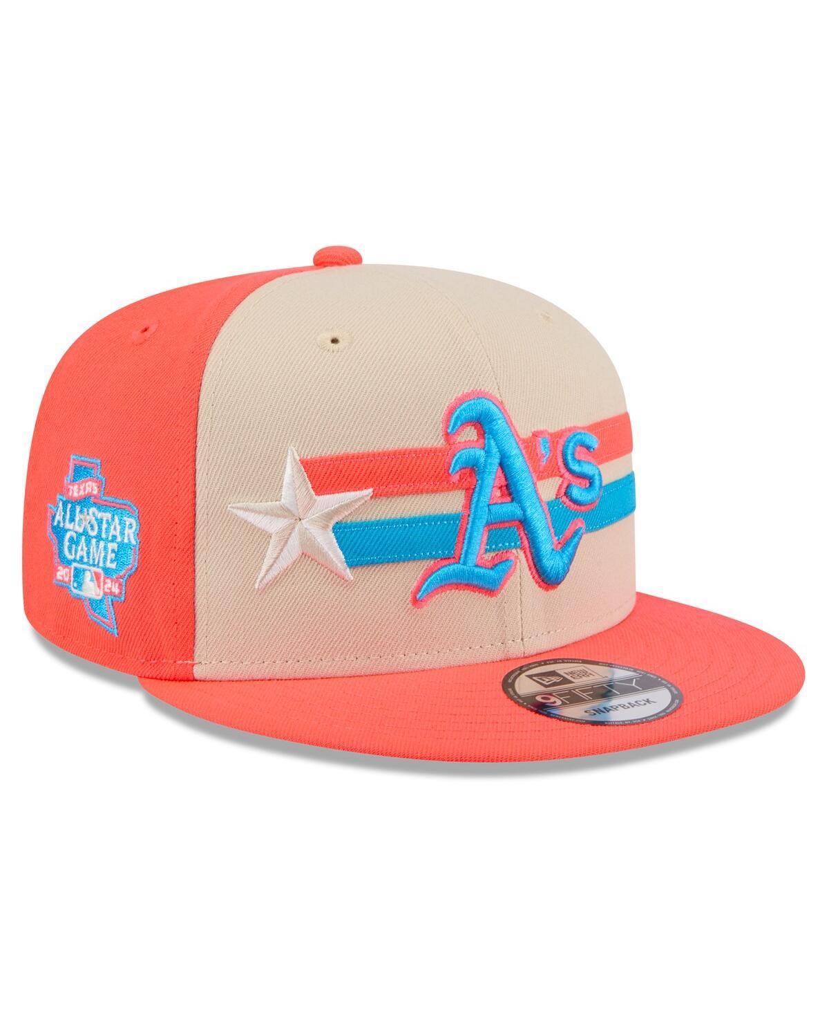 Mens New Era Cream Oakland Athletics 2024 MLB All-Star Game 9FIFTY Snapback Hat Product Image