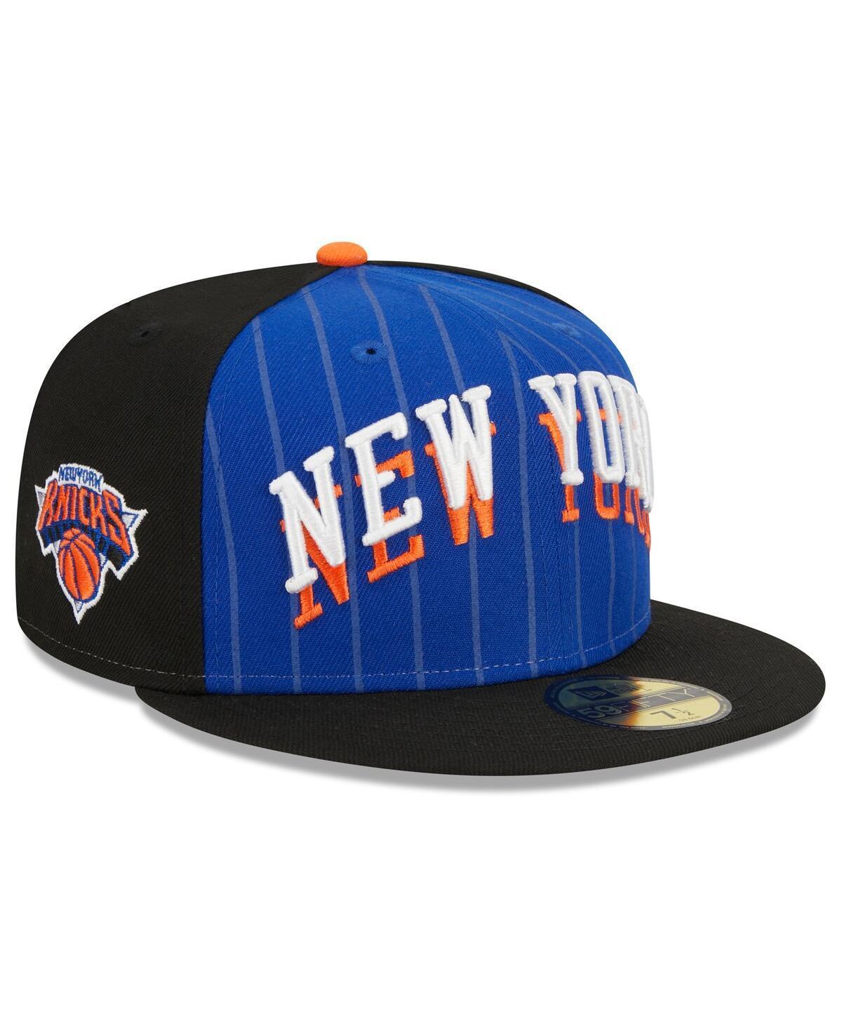 Mens New Era Blue New York Knicks 2023/24 City Edition 59FIFTY Fitted Hat - Blue Product Image