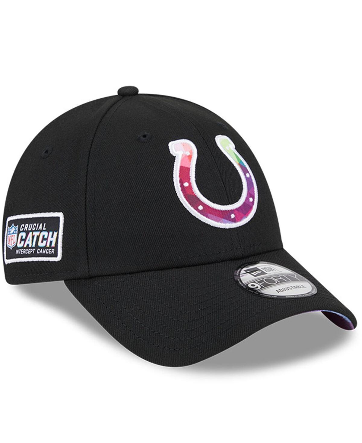 Mens New Era Black Indianapolis Colts 2023 Nfl Crucial Catch 9FORTY Adjustable Hat Product Image