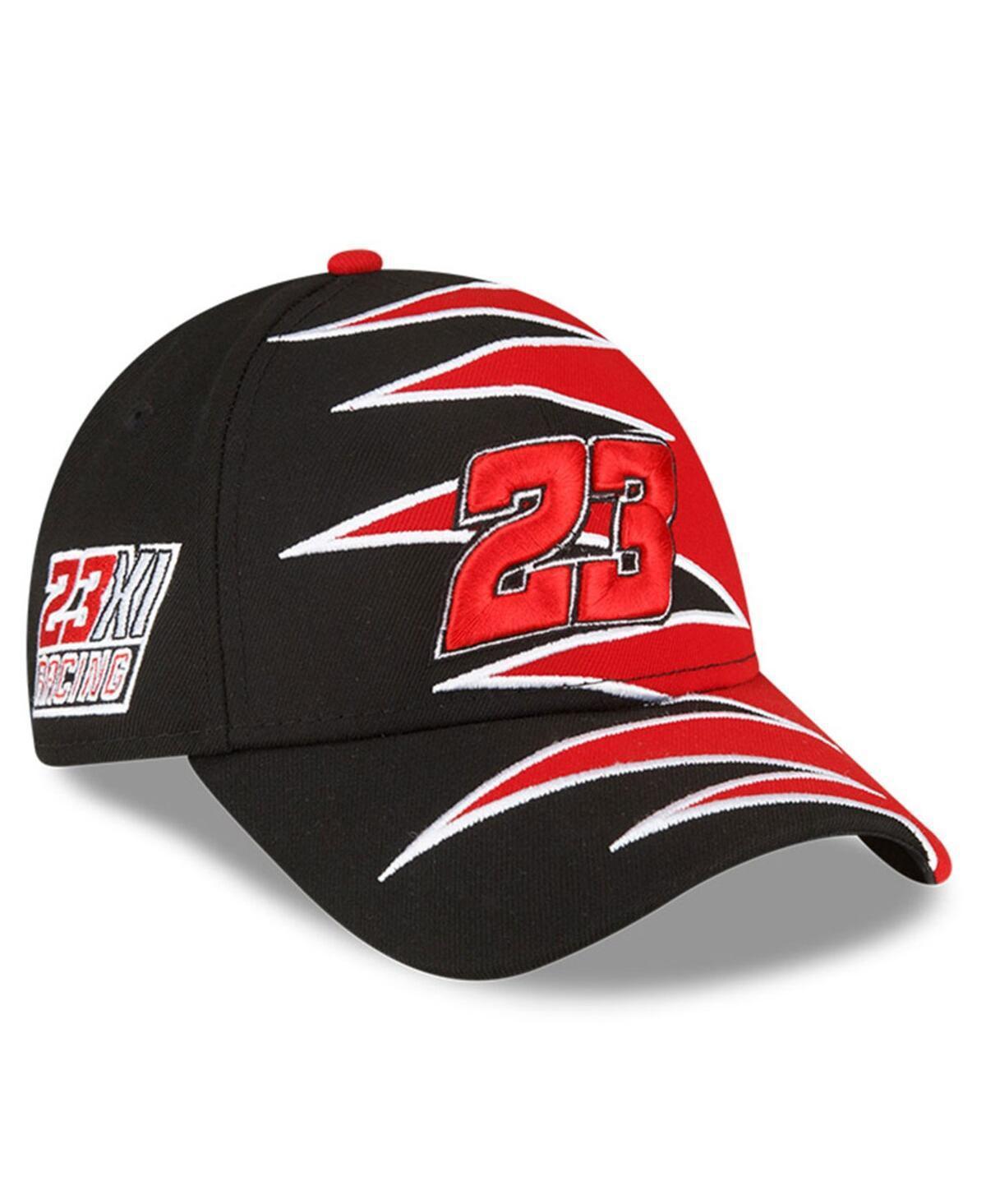 Mens New Era Red Bubba Wallace 9FORTY Zig Zag Snapback Adjustable Hat - Red Product Image