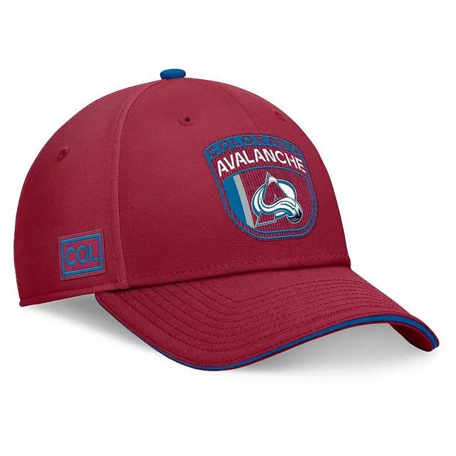 Mens Fanatics Burgundy Colorado Avalanche 2024 NHL Draft Flex Hat Product Image