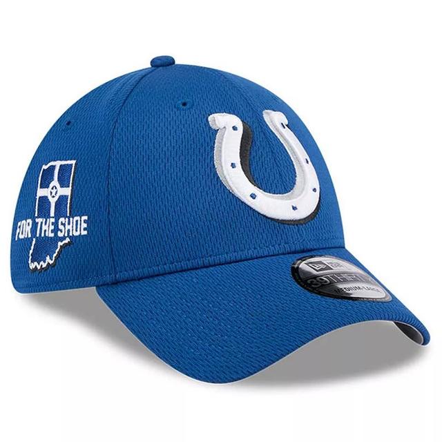 Mens New Era Royal Indianapolis Colts 2024 NFL Draft 39THIRTY Flex Hat Product Image