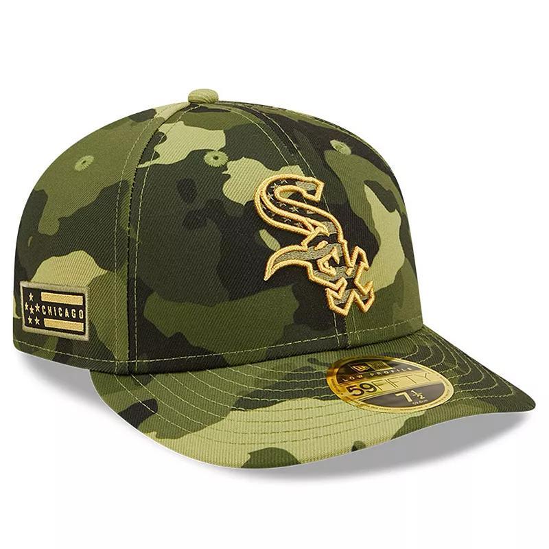 Mens New Era Camo Chicago White Sox 2022 Armed Forces Day On-Field Low Profile 59FIFTY Product Image