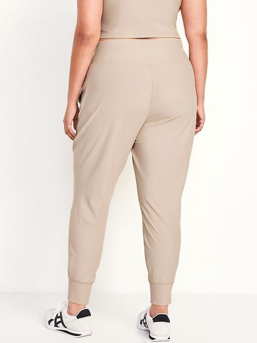 High-Waisted PowerSoft Rib 7/8 Joggers Product Image